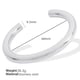 SZ93 silver 9.5mm wide bracelet
